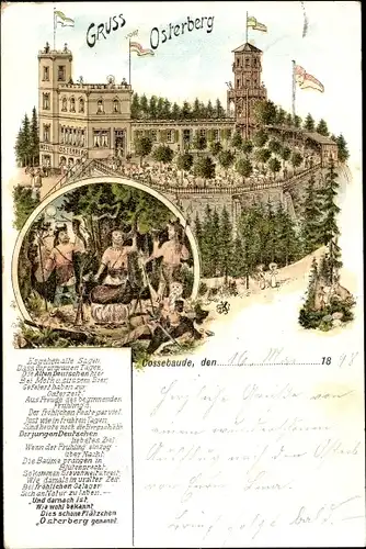 Litho Dresden Cossebaude, Hotel Osterberg