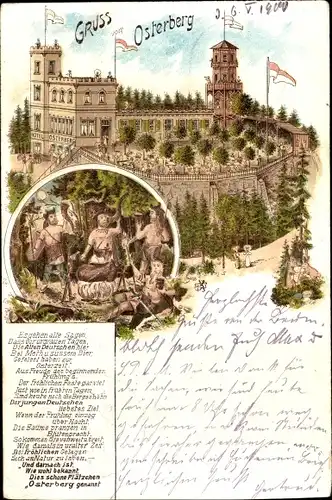 Litho Dresden Cossebaude, Hotel Osterberg