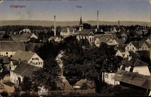 Ak Göppingen in Württemberg, Totalansicht