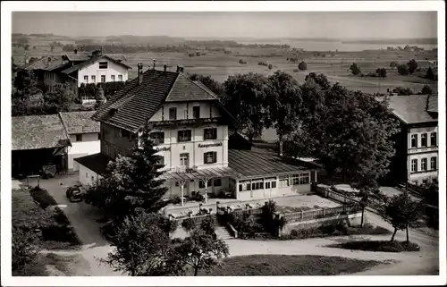 Ak Bernau am Chiemsee, Gasthof und Pension zur Kampenwand