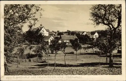 Ak Lützelbach im Odenwald, Gasthaus, Pension Sonne, J. Böhm