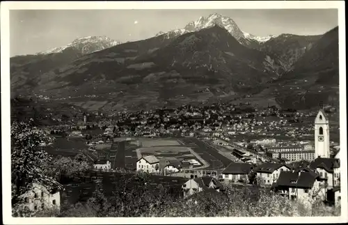 Ak Meran Merano Südtirol, Merling, Panorama, Stadion