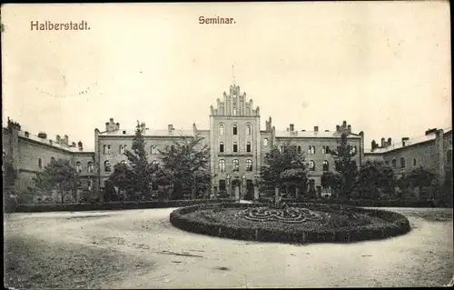 Ak Halberstadt am Harz, Seminar