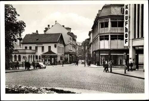 Ak Lüdenscheid im Märkischen Kreis, Wilhelmstraße, Stadtmitte, Kaufhof