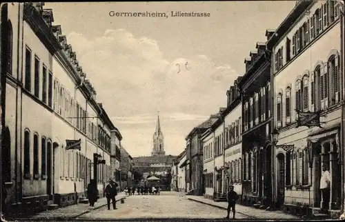 Ak Germersheim am Rhein, Lilienstraße