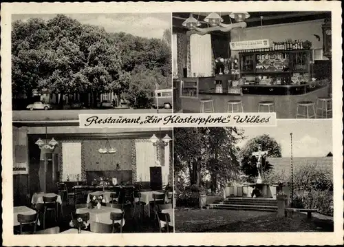Ak Südlohn in Westfalen, Restaurant Zur Klosterpforte Wilkes