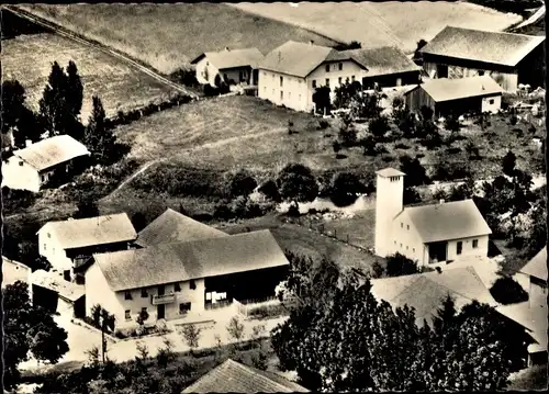 Ak Grossaign Furth in Niederbayern, Luftbild vom Ort