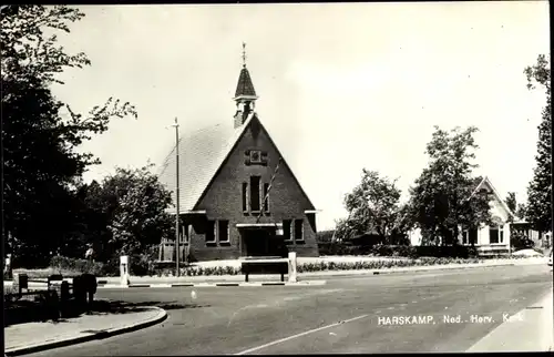 Ak Harskamp Gelderland, Ned. Herv. Kerk