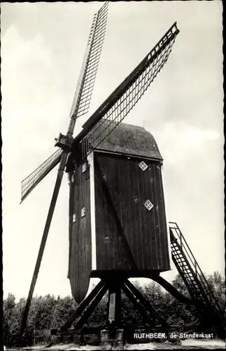 Ak Rutbeek Overijssel, de Stenderkast, Windmühle