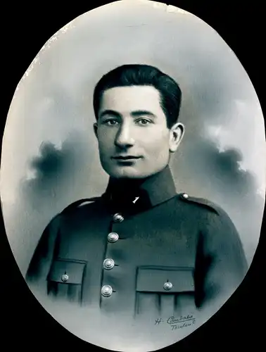 Foto Combalie, Henri, Toulouse, Portraitfotografie, Französischer Soldat