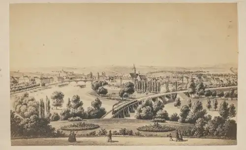 CdV Cannstatt Stuttgart am Neckar, Panorama vom Ort