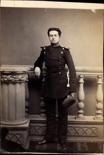 Carte de Visite Soldat in Uniform, Portrait