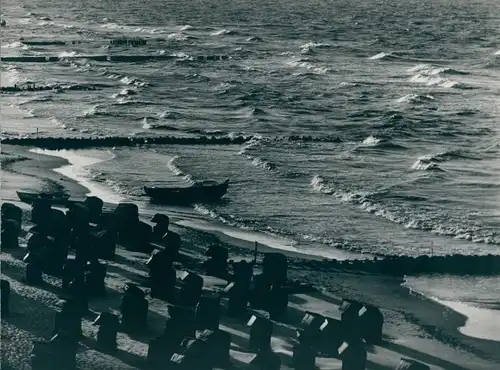 Foto Spremberg Hans-Joachim, DDR, Insel Rügen, Morgenstimmung am Strand
