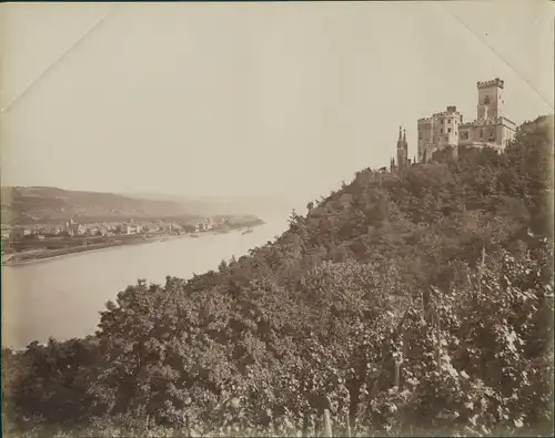 Foto Stolzenfels Koblenz am Rhein, Schloss und Oberlahnstein