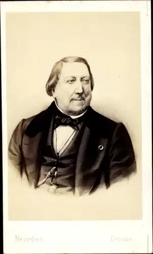 Carte de Visite Komponist Gioachino Rossini