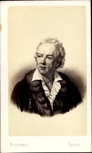 Carte de Visite Komponist Friedrich Glück