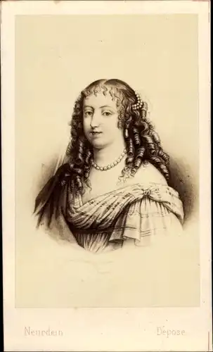 Carte de Visite Marie de Rabutin-Chantal, Marquise de Sévigné