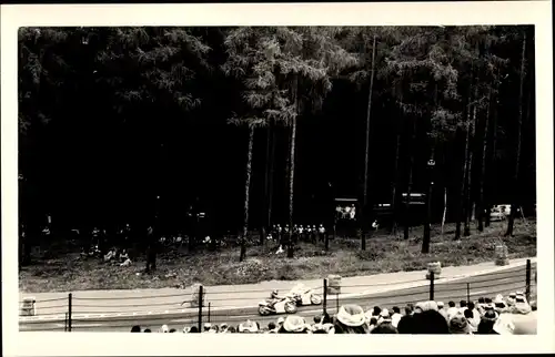 Foto Frohburg in Sachsen, Frohburger Dreieck Rennen, Motorräder, Blick von der Tribüne