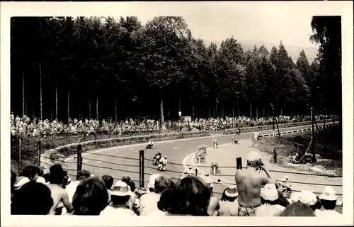 Foto Frohburg in Sachsen, Frohburger Dreieck Rennen, Motorräder