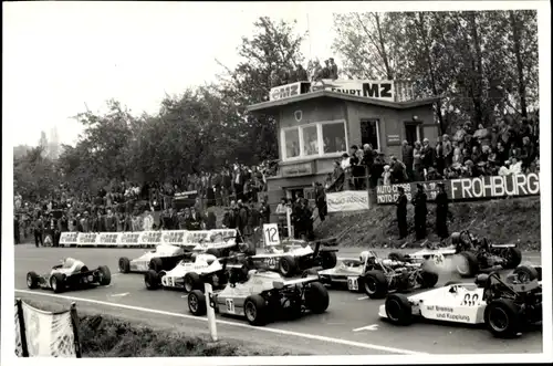 Foto Frohburg Sachsen, Frohburger Dreieck 1977, MTX und Lada Formel Wagen, B8/1300 ccm