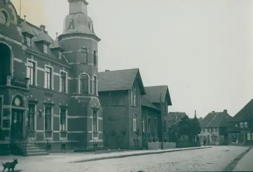 Foto Cesis Wenden Lettland, Postamt, Straßenpartie