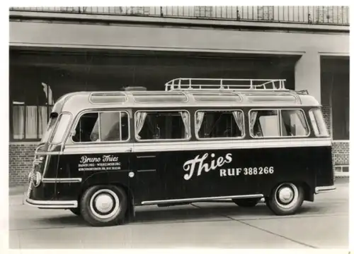 Foto Fahrzeug Firma Vidal Harburg, Tempo-Matador 1400, Luxusbus mit MIKAFA-Aufbau, 16-sitzig