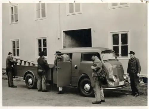 Foto Fahrzeug Firma Vidal Harburg, Tempo-Matador 1400 mit 2. Kabine