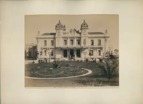 Foto Monte Carlo Monaco, um 1870, Le Casino