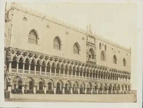 Foto Venezia Venedig Veneto, um 1865, Markusplatz