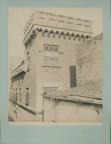 Foto Palermo Sizilien Sicilia Italien, um 1870, Palazzo Abatelli