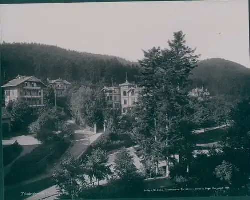 Foto Friedrichroda im Thüringer Wald, um 1896, Vorderbüchig, Villa Gielen