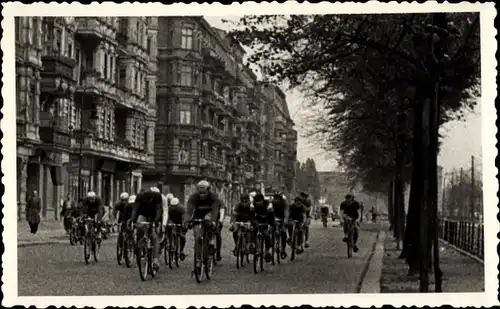 Foto Berlin, Friedensfahrt 1953, Radrennen
