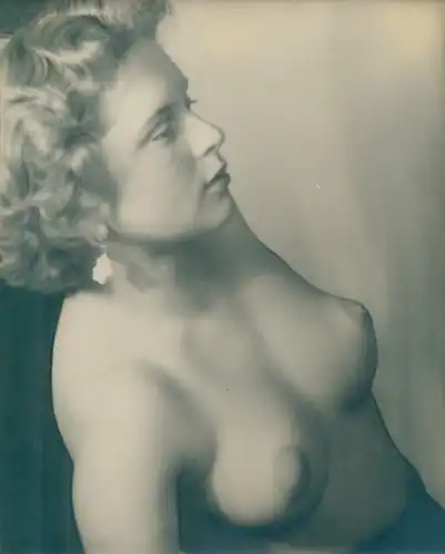 Foto Erotik, Frauenakt, Barbusig, Blond, Portrait