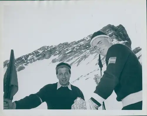 Foto Wintersport, Norwegische Skifahrer, Portrait