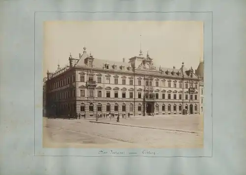 Foto Koblenz am Rhein, um 1875, Postamt
