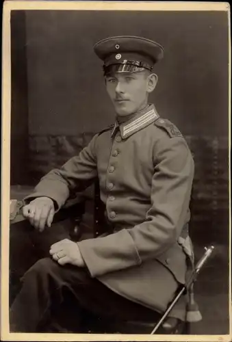 CdV Soldat in Uniform, Portrait