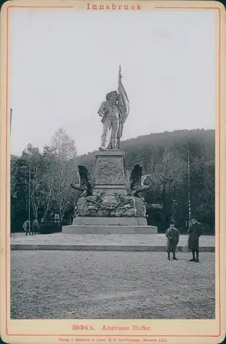 Kabinettfoto Innsbruck in Tirol, Andreas Hofer Denkmal