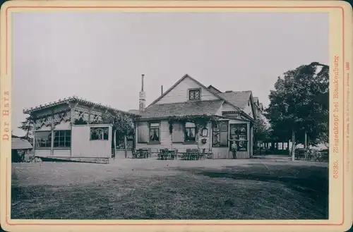 Kabinettfoto Blankenburg am Harz, Ziegenkopf, Gastwirtschaft
