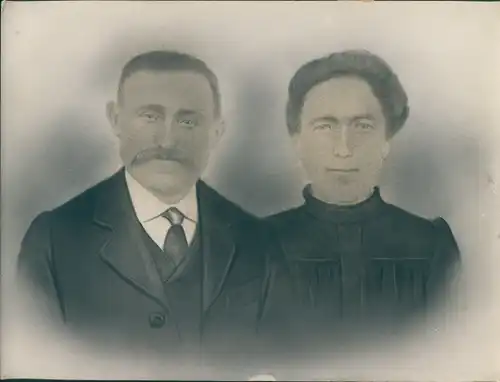 Foto Combalié, Henri, Toulouse, Portrait, Mann und Frau