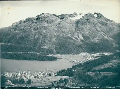 Foto Sankt Moritz Kanton Graubünden, Gesamtansicht