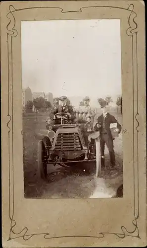 Foto Automobil, Männer