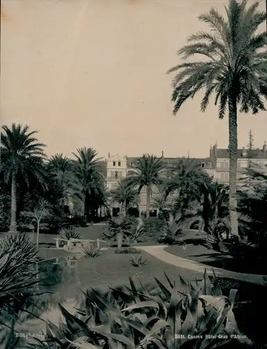 Chromotypie Cannes Alpes Maritimes, Hotel Gray d'Albion