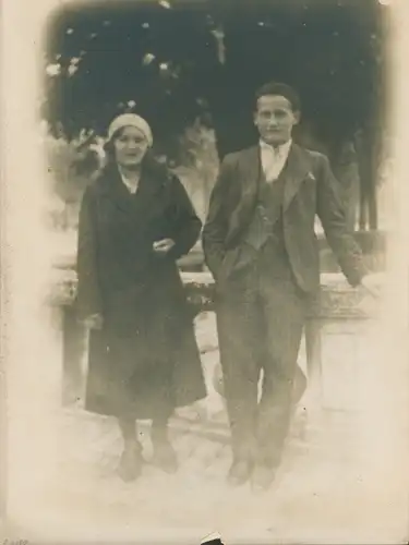 Foto Standportrait, Mann und Frau