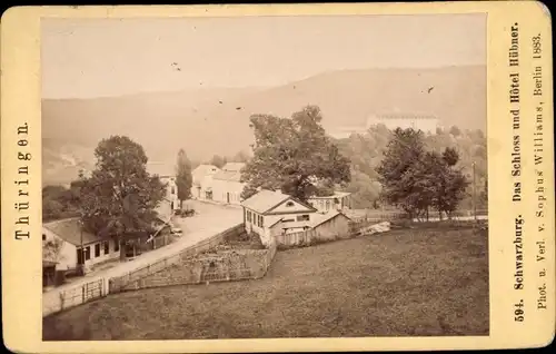 CdV Schwarzburg in Thüringen, Schloss, Hotel Hübner