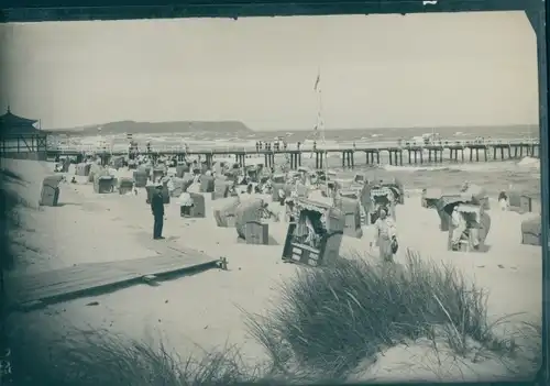 Foto Ostseebad Göhren auf Rügen, Strand, Seebrücke