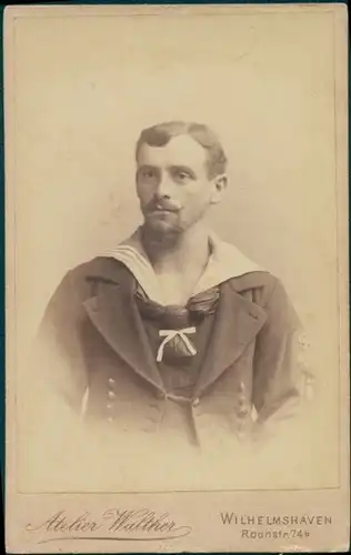 CdV Deutscher Seemann in Uniform, Kaiserliche Marine