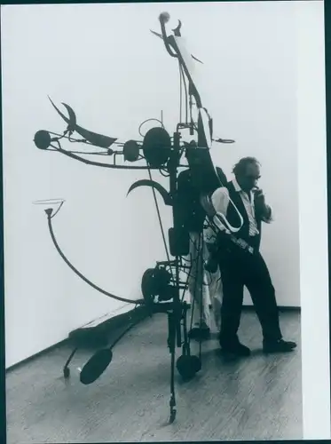 Foto Ausstellung L'Esprit de Tinguely 2000, Jean Tinguely, Kunstmuseum Wolfsburg, Meta Matics No. 17