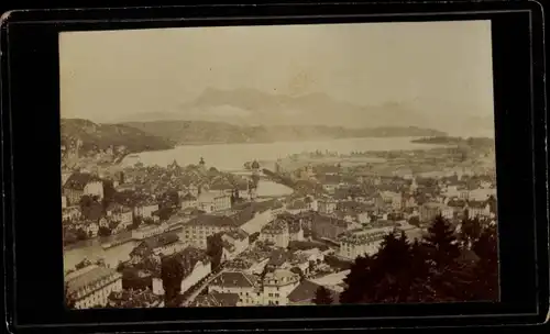 Foto Luzern Stadt Schweiz, Stadtansicht