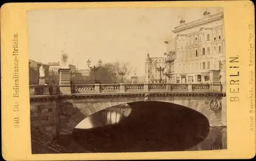 Foto Berlin Kreuzberg, Die Belle Alliance Brücke, Hallesches Tor Brücke