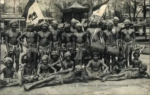 Ak Gustav Hagenbeck, Groote indische Tentoonstelling